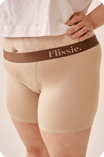 Flissie womens boxers in fawn brown