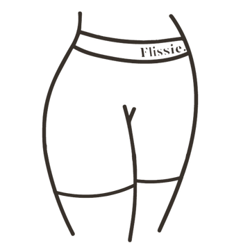 Flissie womens boxers logo