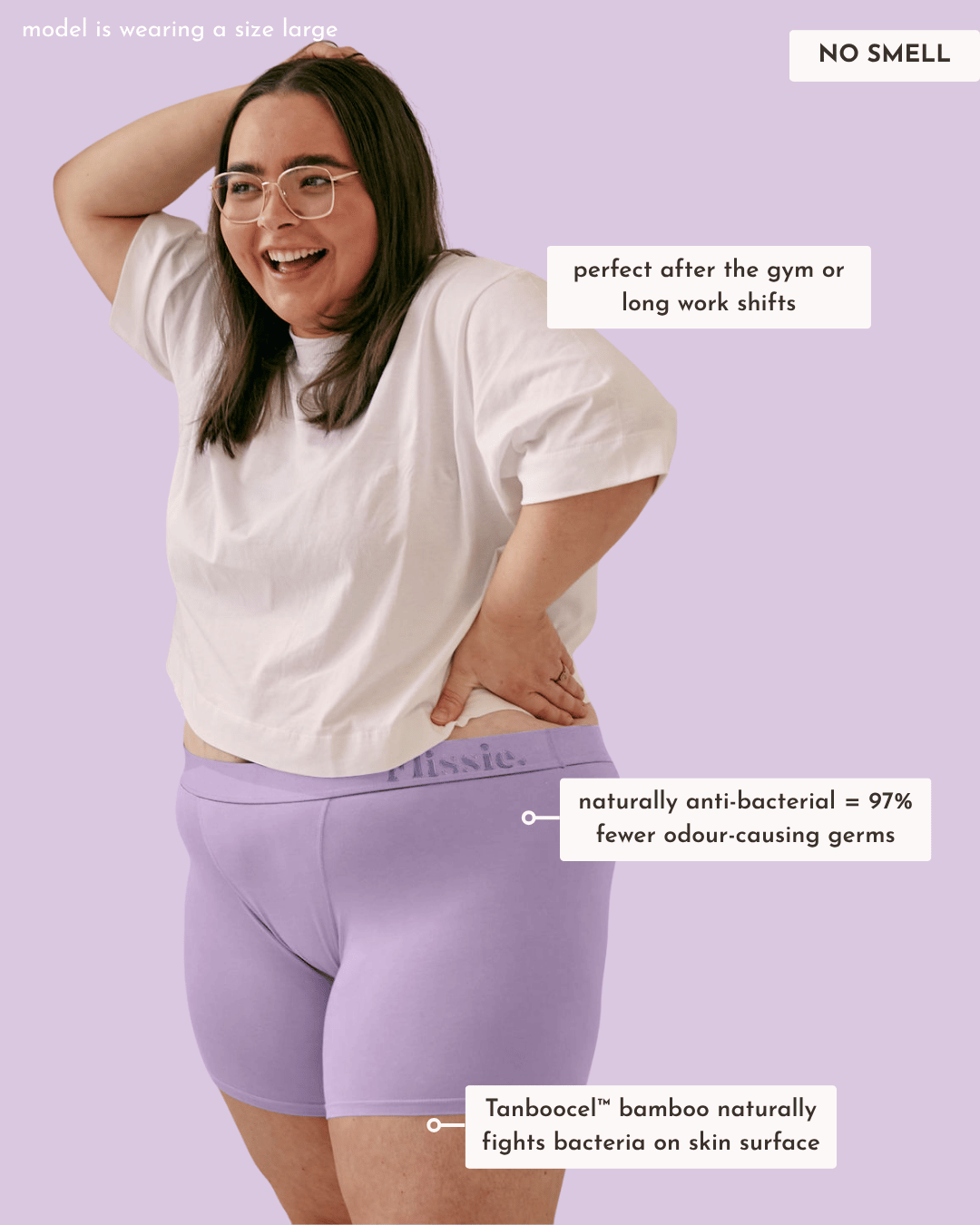 Women's Boxer Shorts UK – Ultra‐Soft Bamboo Underwear Flissie