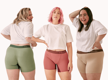 Green, Pink and Brown Women's Boxers